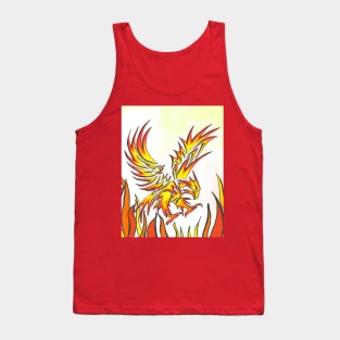 From the sky into the fire Tank Top